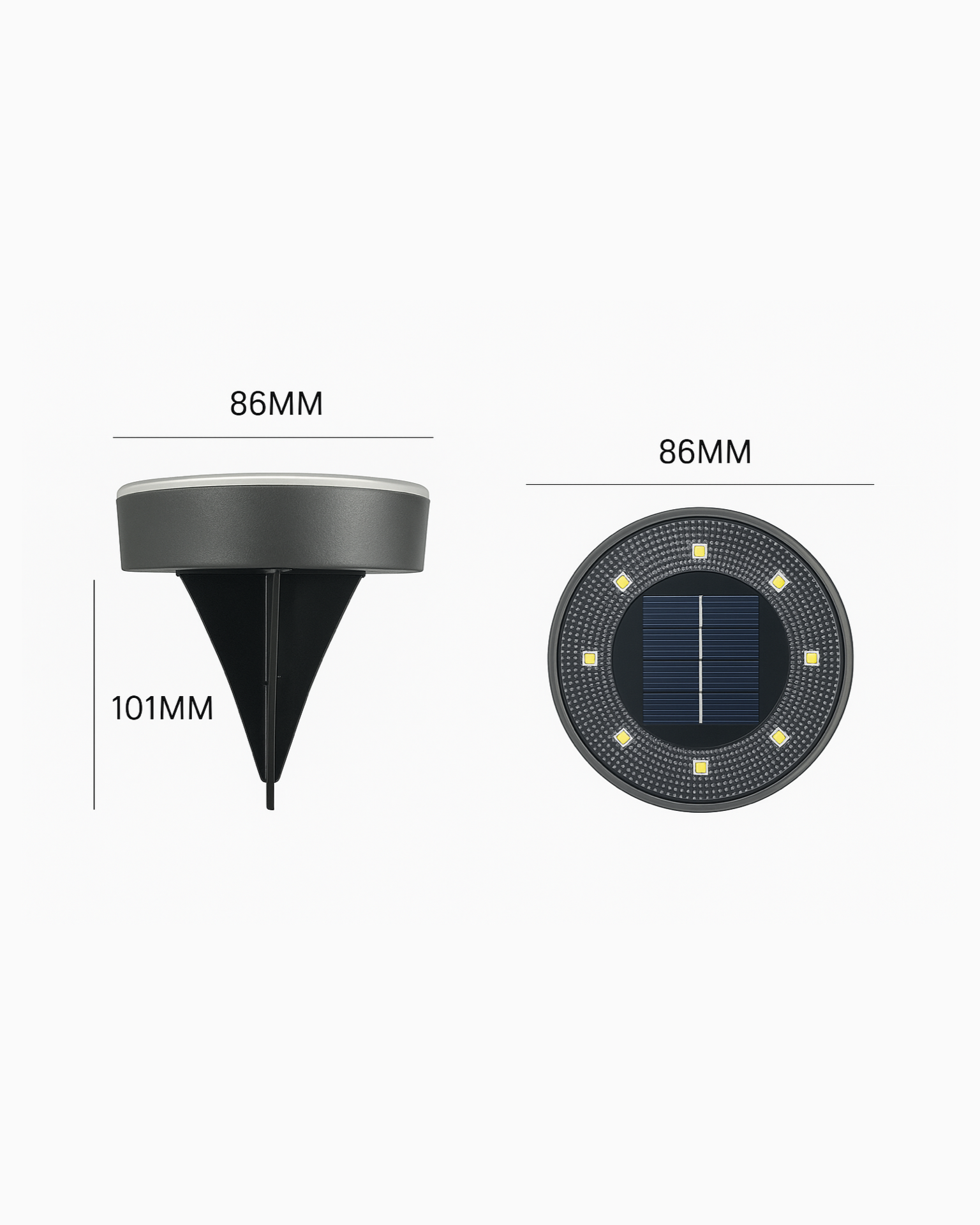 Etna™ | Lámpara Solar de exterior (6 UDS)